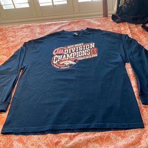 AFC WEST A DIVISION CHAMPIONS 2013  shirt long sleeve.